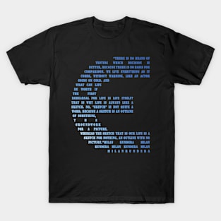 There is no means of testing  milan kundera by chakibium T-Shirt